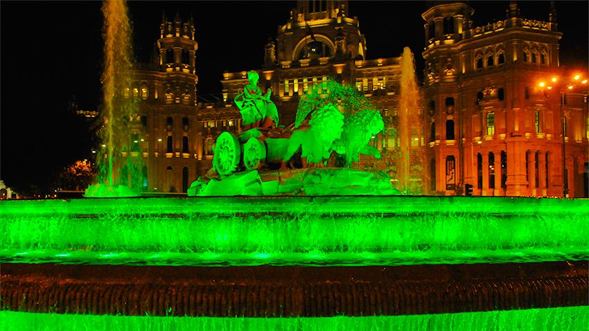 Dia Internacional Reciclaje UNESCO Cibeles Madrid