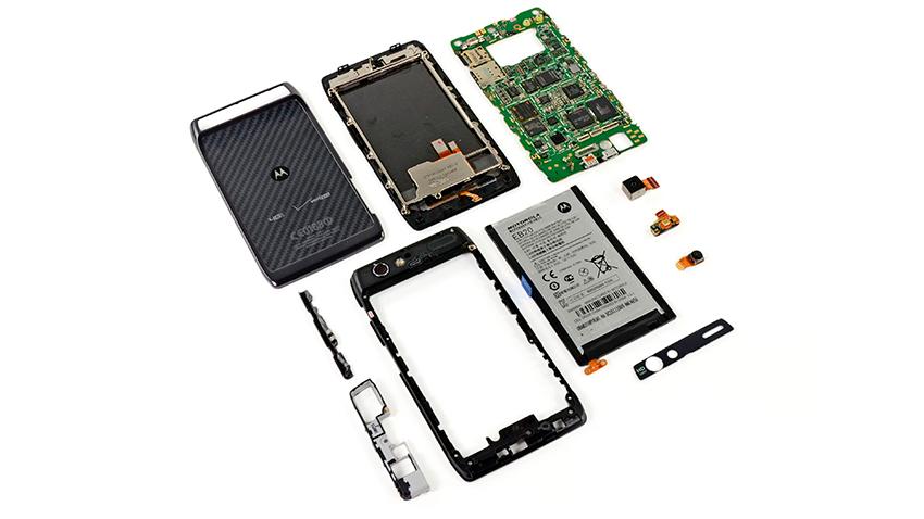 materias primas usadas smartphone certideal