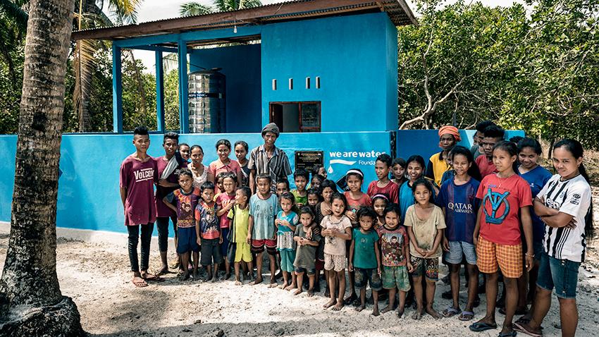 proyectos activos de la Fundacion We Are Water
