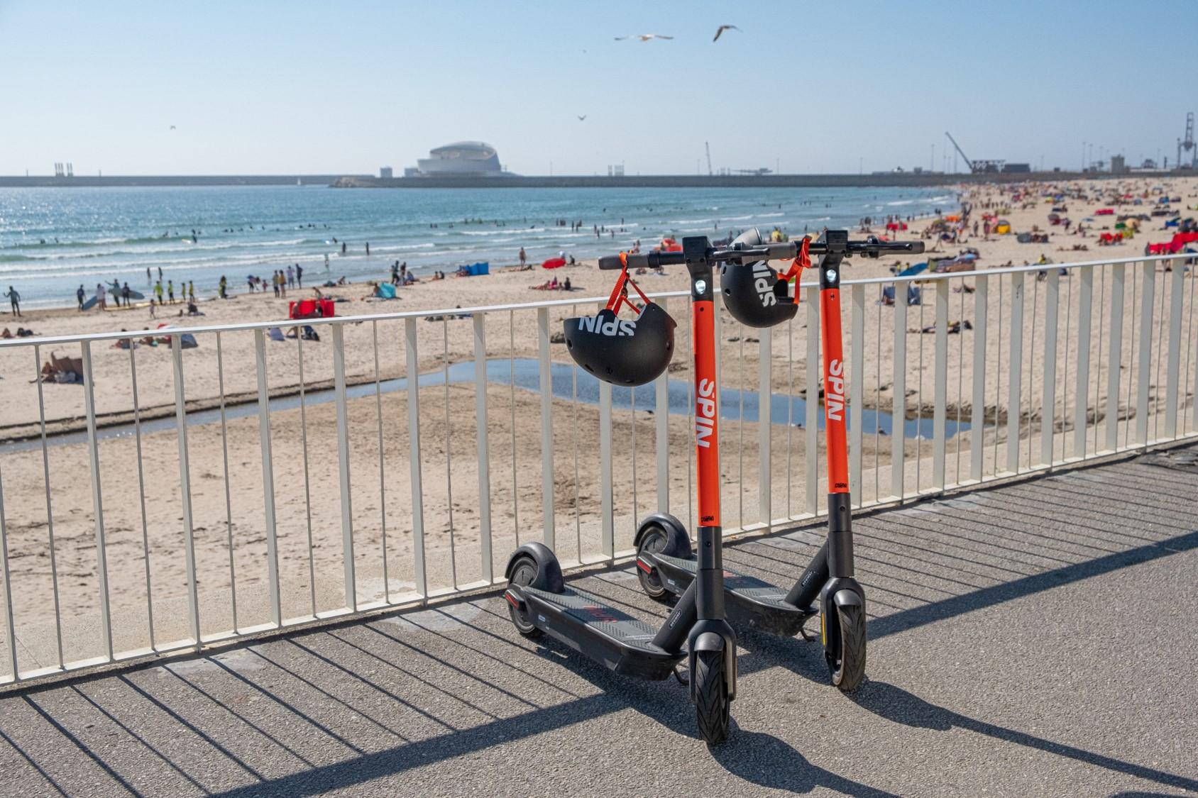 Spin aterriza en Portugal con sus patinetes eléctricos compartidos 1