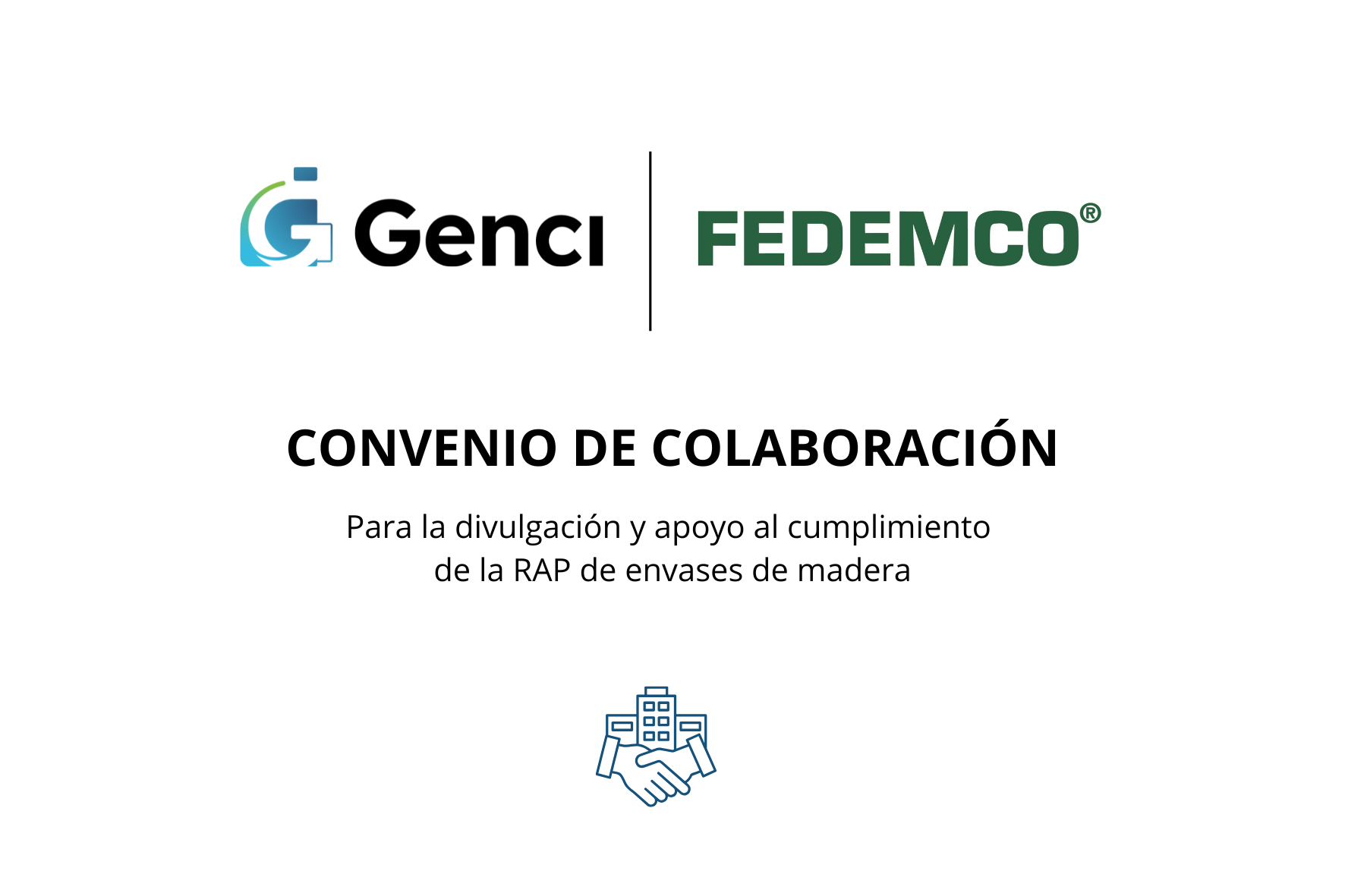 Convenio GNC FEDEMCO 15x10cm